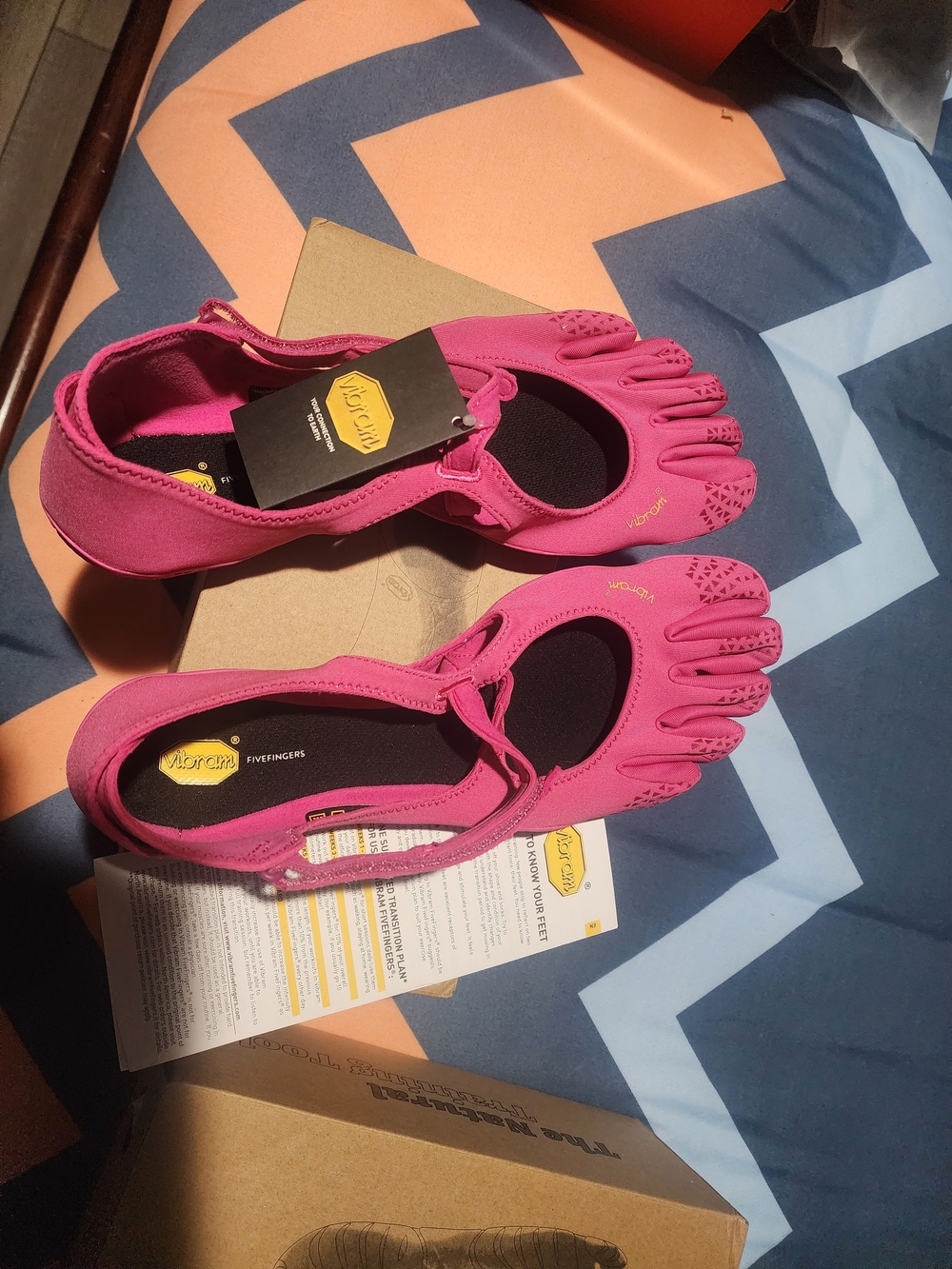Vibram FiveFingers Women's Pink Toe Shoes